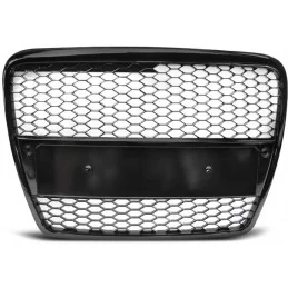 Calandre noire brillante pour Audi A6 look RS6 2004-2008