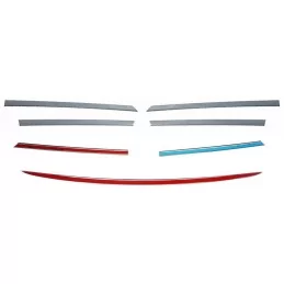 Wand of grille chrome alu Inox MERCEDES VIANO 7 Pcs