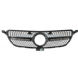 Grey diamond bar grille for Mercedes GLE Coupé C292