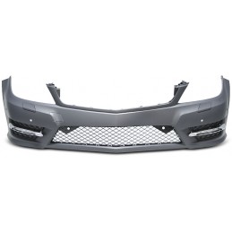 Front bumper for Mercedes class C type C63 AMG - WITH PDC