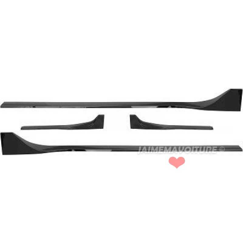 Pannello rocker nero sportivo per Tesla Model 3