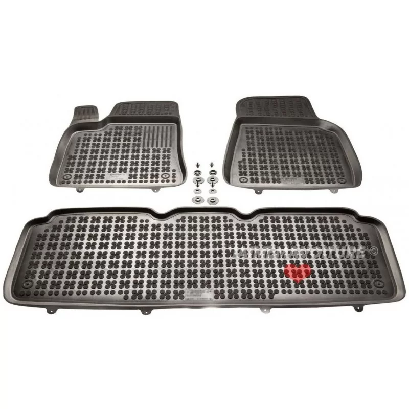 Tapis 3D caoutchouc pour Tesla Model S Tapis 3D caoutchouc pour Tesla Model S