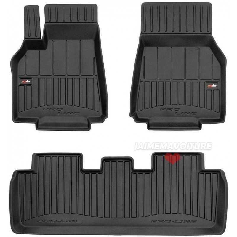 Tapis 3D caoutchouc pour Tesla Model Y Tapis 3D caoutchouc pour Tesla Model Y