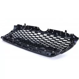 RS4-grill för Audi A4 B9 2015-2019 svartlackerad