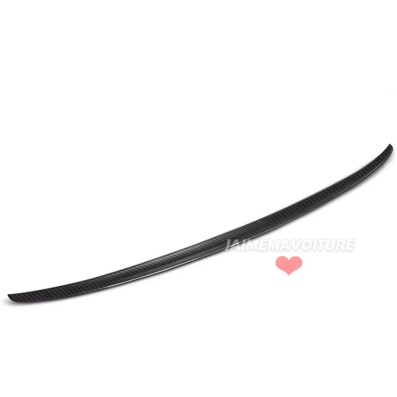 Spoiler i kolfiber för Audi A4 2015-2019