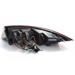 Pilotos traseros led para Audi TT 8N rojo ahumado