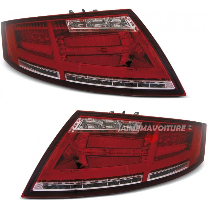 Fanali posteriori a led dinamici per Audi TT 2006-2014