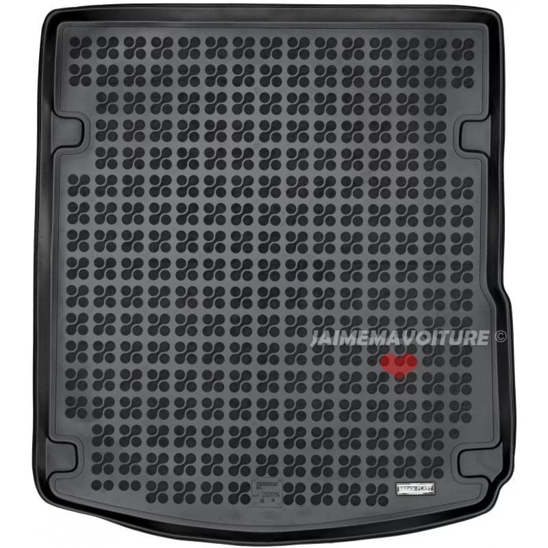 Tapis de coffre caoutchouc Audi A6 Berline 2004-2011 Tapis de coffre caoutchouc Audi A6 Berline 2004-2011