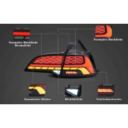 LED-tuning bakljus för Tesla Model 3 2017-2023