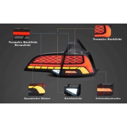 Rückleuchten Tuning LED für Tesla Model 3 2017-2023