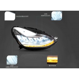 LED-strålkastare med tuningfunktion för Tesla Model 3