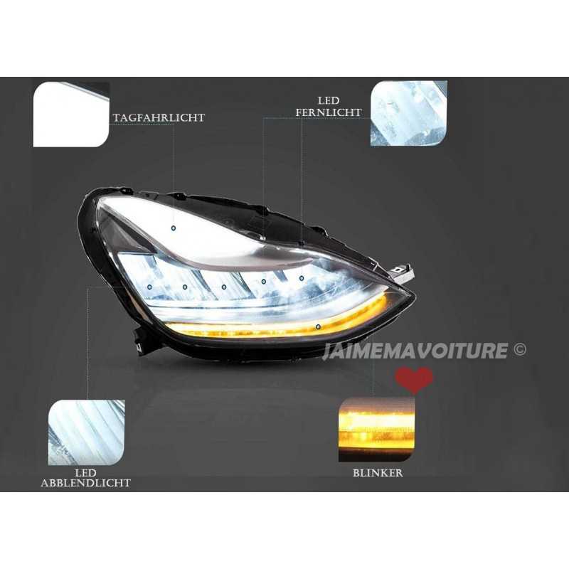 Phares avants led tuning pour Tesla Model 3 Phares avants led tuning pour Tesla Model 3