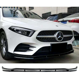 Rear diffuser + black exhaust tips look A35 AMG for mercedes class A V177 Sedan