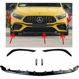 Aero front bumper kit Mercedes A-Class W177 A35 AMG