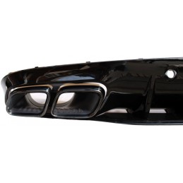 Rear bumper diffuser AMG Mercedes C-Class Coupe Cabriolet look C63