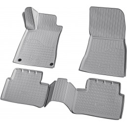 Beige floor mats for Mercedes A-Class W177