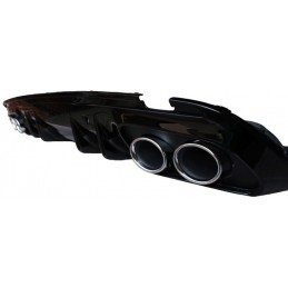 AMG rear bumper diffuser for Mercedes C-Class W205 2015-2021 look Facelift C63