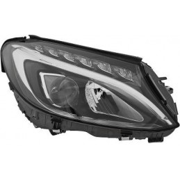 Schwarze Frontscheinwerfer FULL LED für Mercedes C-Klasse W205 2014-2021