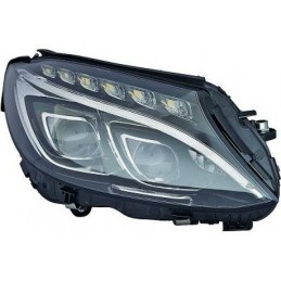 Left xenon headlight for Mercedes C-Class W205 - without turn light