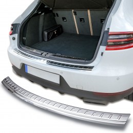 Lasttröskel i kromad aluminium för Porsche Macan