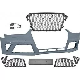 Front bumper look Audi RS4 for Audi A4 2012-2015