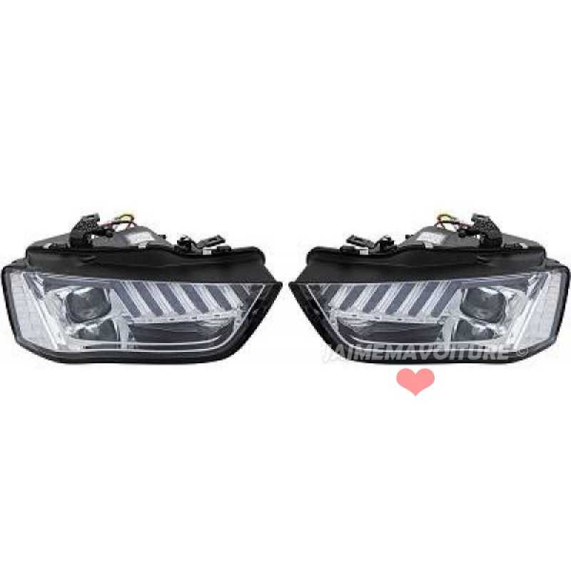 Full LED headlights for AUDI A4 Facelift 2012 2015 Full LED headlights for AUDI A4 Facelift 2012 2015