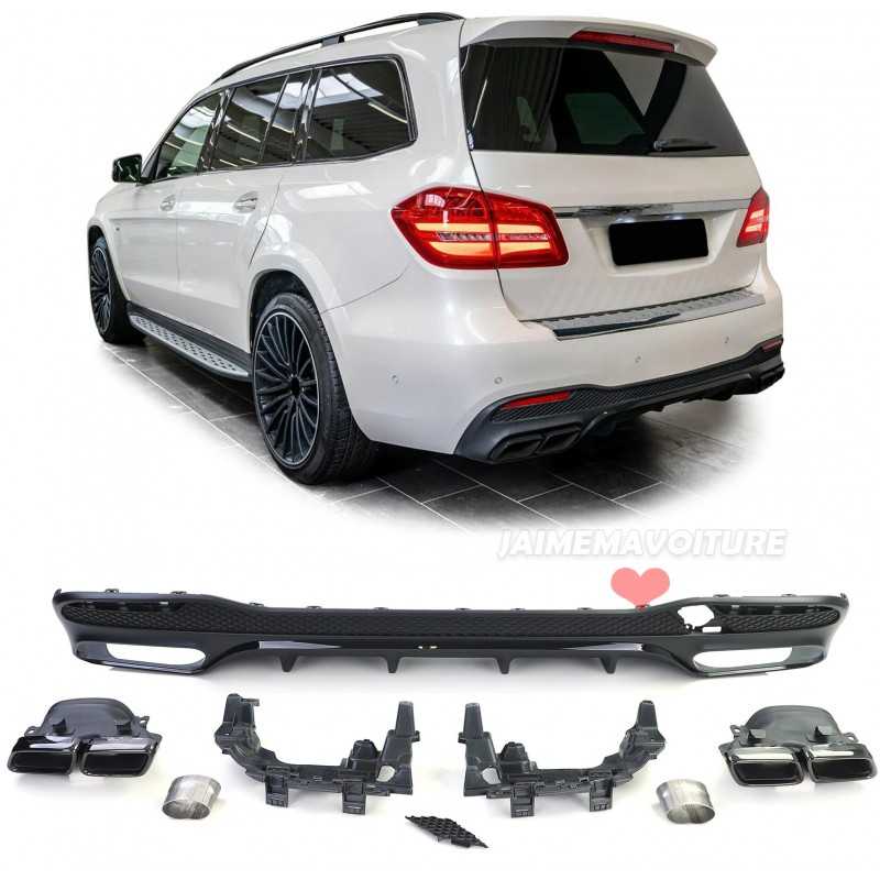 GLS 63 AMG look diffuser kit for Mercedes GLS X166 2015 - 2019