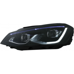 Front headlight led for VW Golf 7 look Golf 7.5 GTI Lisseret Red