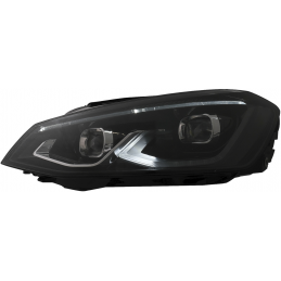 Faro delantero led para VW Golf 7 look Golf 7.5 GTI Lisseret Rojo