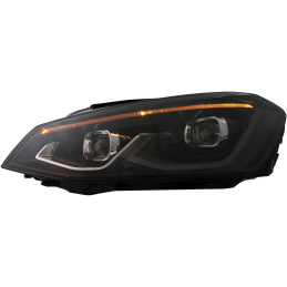 Faro delantero led para VW Golf 7 look Golf 7.5 GTI Lisseret Rojo