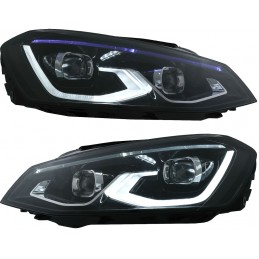 Front headlight led for VW Golf 7 look Golf 7.5 GTI Lisseret Red