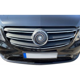 5 Chromergänzungen für Kühlergrill Mercedes Vito W447 2014-2019