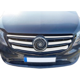 Lamelles chromes pour calandre Mercedes Vito W447 2020-2023