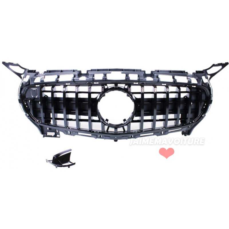 Calandre noire panamericana pour Mercedes AMG GT C190 2014-2017 Calandre noire panamericana pour Mercedes AMG GT C190 2014-2017