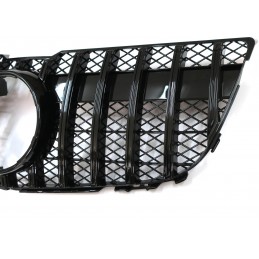 Schwarzer Kühlergrill Typ GT Panamericana für Mercedes GLK X204 2008 - 2012