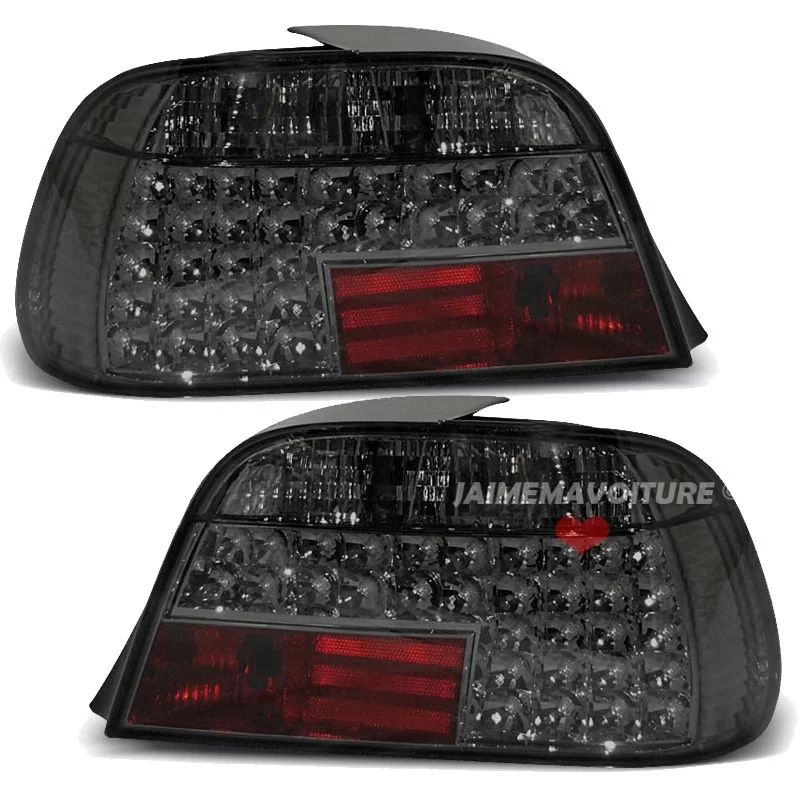 Lights led for BMW series 7 E38 black rear