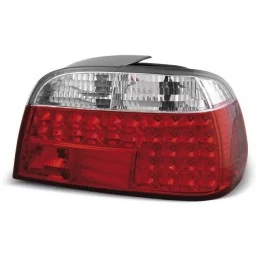 LED-bakljus för BMW 7-serie E38 rödvit