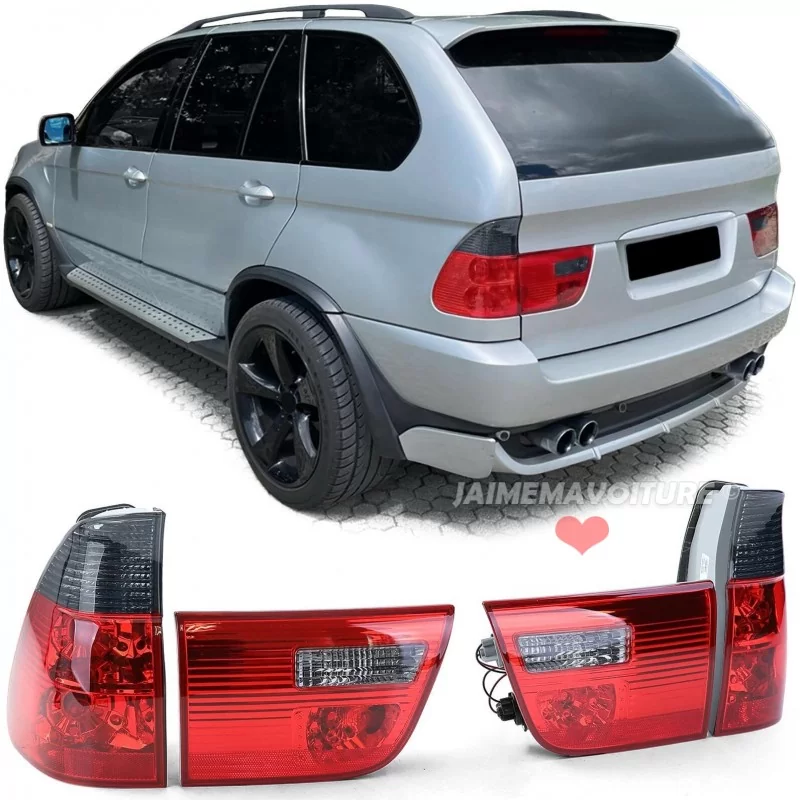 BMW X5 Tail lights - Smoked red