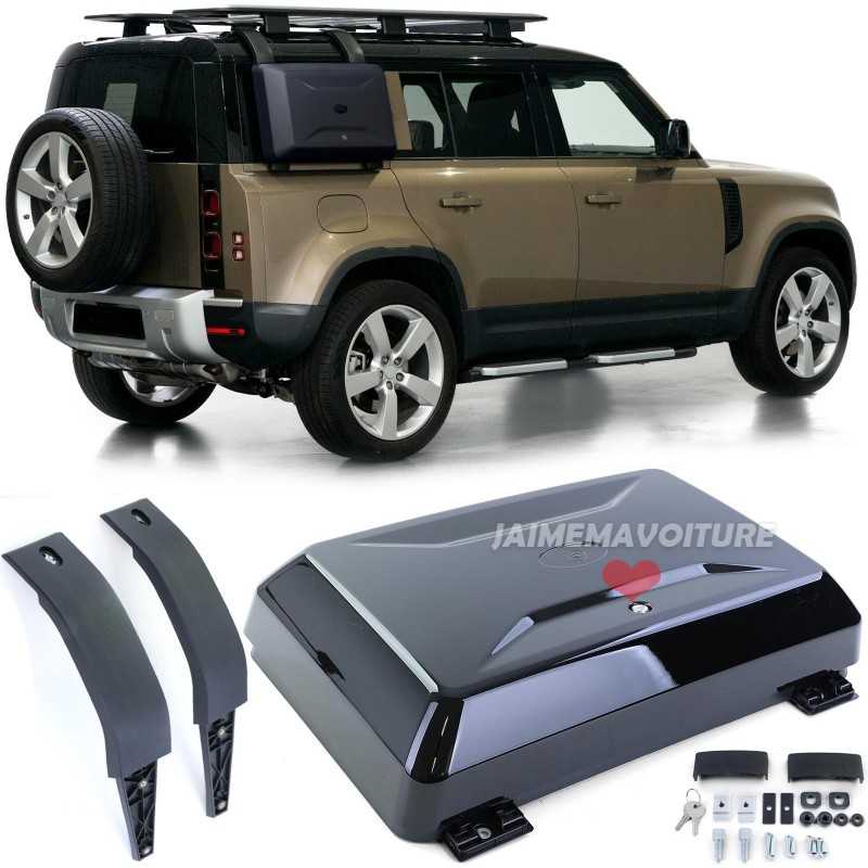 Caja de almacenamiento lateral negra para Land Rover Defender L663 2019 -