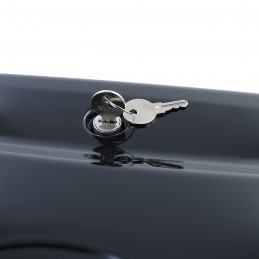 Svart sidoförvaringslåda till Land Rover Defender L663 2019