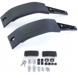Svart sidoförvaringslåda till Land Rover Defender L663 2019