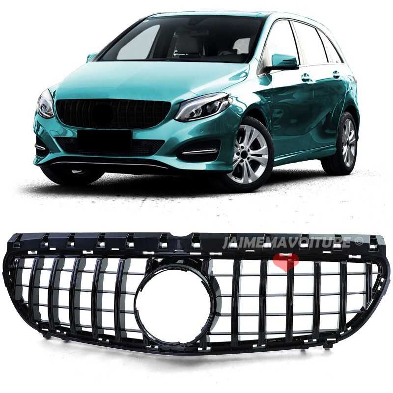 Panamericana Kühlergrill für Mercedes B-Klasse W246 2014-2018 - Schwarz Jaimemavoiturecpt 1 - Jaimemavoiture.fr 