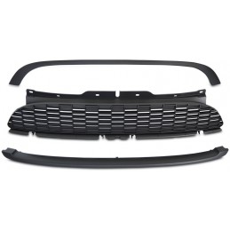 Black varnished grille for Mini Cooper style JCW 2010-2014