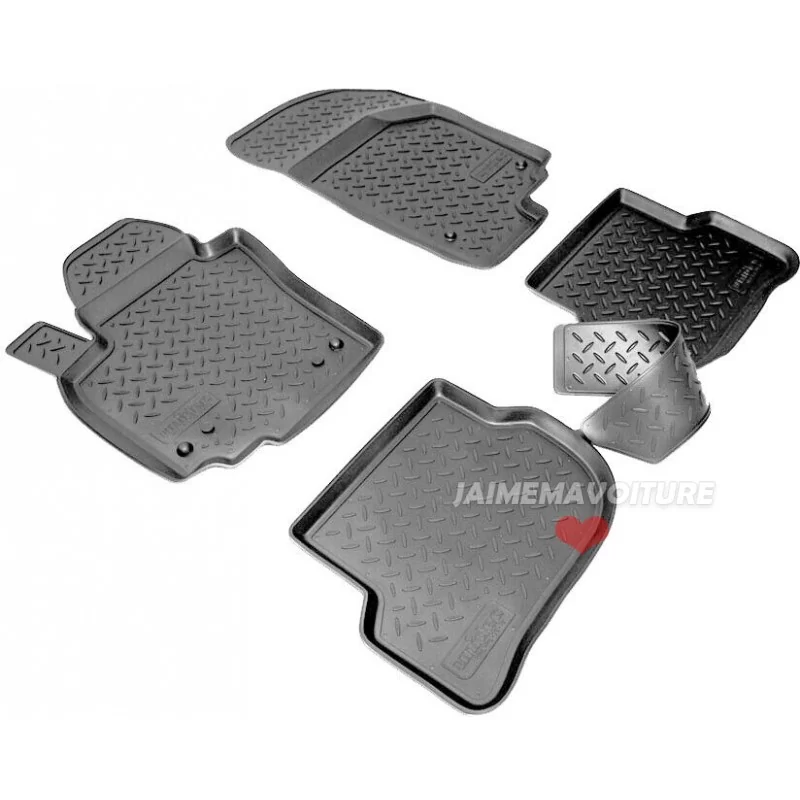 Tappetini in gomma per VW Golf 5 e Golf 6 2003-2012