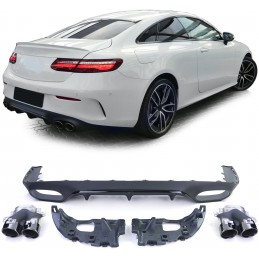 Kit diffuseur noir pour Mercedes Classe E Coupé Cabriolet C238 A238