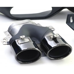 Black diffuser kit for Mercedes E-Class Coupé Cabriolet C238 A238