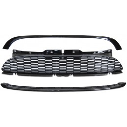 Black grille varnished for Mini Cooper 2006-2009 JCW look