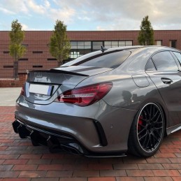 Sport diffuser add-on for Mercedes CLA 45 AMG W117 X117