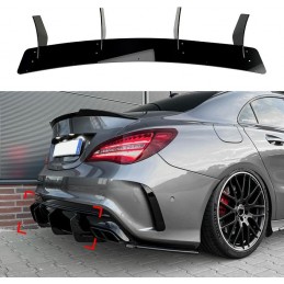 Sport diffuser add-on for Mercedes CLA 45 AMG W117 X117