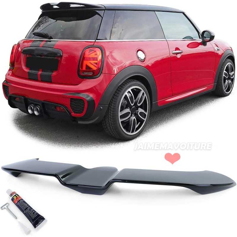 Glansig svart John Coopers Works look spoiler för MINI F55 F56 Glansig svart John Coopers Works look spoiler för MINI F55 F56